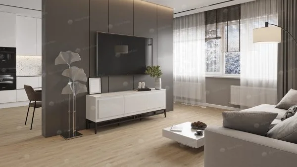 Каменно-полимерная плитка Alpine Floor Solo Анданте ECO 14-10, 3,5 мм 34 класс в Тюмени