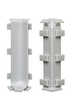 Внутренний угол Bonkeel ПЛ100 серый (ПВХ) в Тюмени