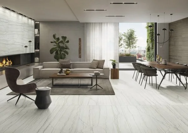 Керамогранит Italon Шарм Эдванс Платинум Уайт 80х160 (Натуральная и реттифицированная) в Тюмени