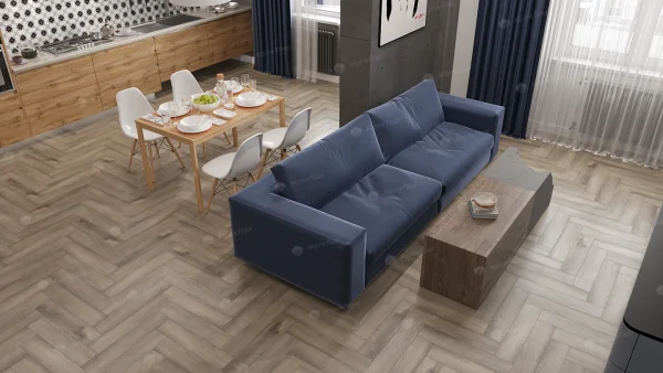 Кварц-виниловая плитка Alpine Floor Parquet Дуб Исида ЕСО 16-15 2.5 мм. 43 класс в Тюмени