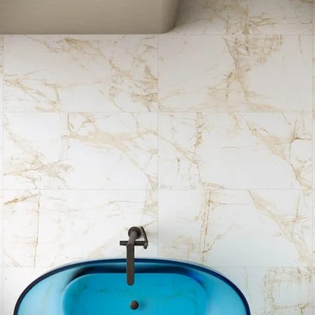 Керамогранит Coliseum Канова Уайт 60х120 (Натуральный и Реттифицированный) в Тюмени