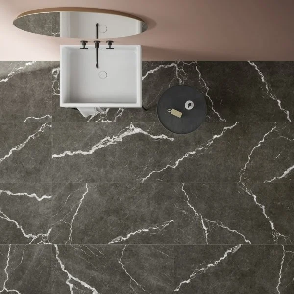 Керамогранит Coliseum Микеланджело Дарк 60х120 (Натуральный и Реттифицированный) в Тюмени