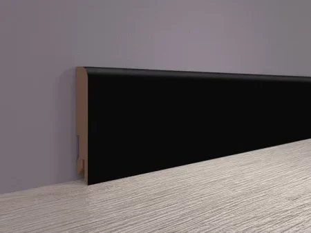 Плинтус MDF Bonkeel 24032 Чёрный Софт (100х16х2400 мм) в Тюмени