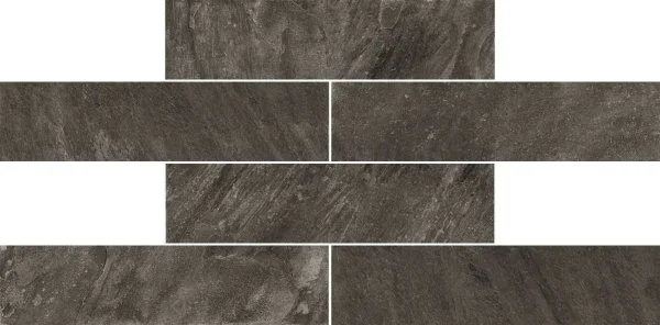 Керамогранит Italon Клаймб Графит Брик (Натуральная, 30x60) в Тюмени