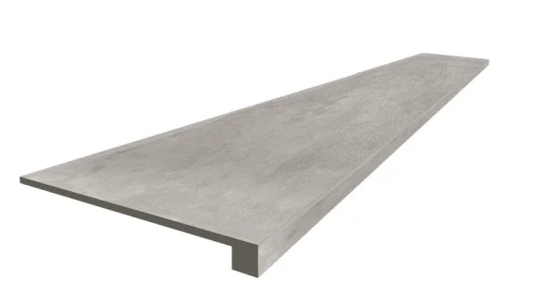 Керамогранит Coliseum Экспо Грэй Ступень фронтальная (Натуральный, 33х60) в Тюмени