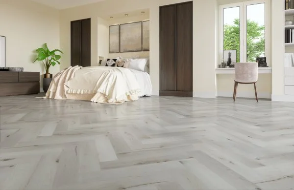 Кварц-виниловая плитка Fargo Parquet 4мм 33-DL1601 Дуб Снежный (Градиент) в Тюмени