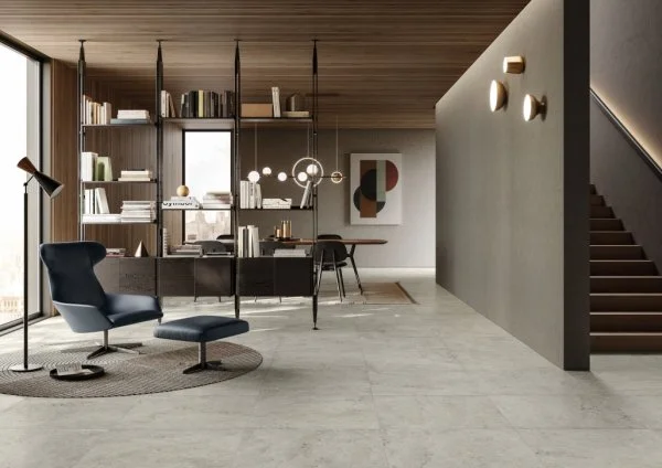 Керамогранит Italon Метрополис Абсолют Сильвер 80х80 (Натуральная и Реттифицированная) в Тюмени