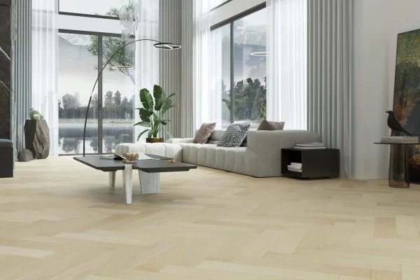 Паркетная доска Quartz Parquet Английская Ёлка Дуб Испанский 33-404 в Тюмени