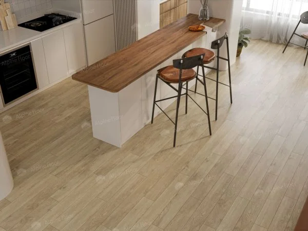 Каменно-полимерная плитка Alpine Floor Grand Sequoia Village Миндаль ECO 11-607 4мм, 43 класс в Тюмени