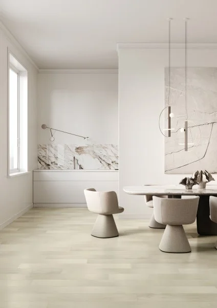 Паркетная доска Quartz Parquet Классик 7 мм Клён Американский Белый 400-56 в Тюмени