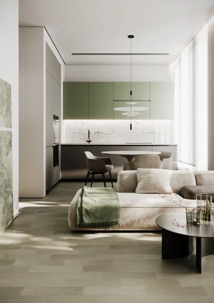 Паркетная доска Quartz Parquet Штучный паркет Дуб Лунный 44-1258-08 в Тюмени