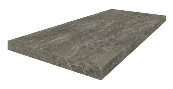 Керамогранит Coliseum Да Винчи Браун Ступень угловая левая (Натуральный, 33х60) в Тюмени