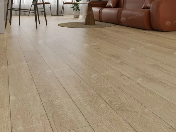 Каменно-полимерная плитка Alpine Floor Grand Sequoia Village Миндаль ECO 11-607 4мм, 43 класс в Тюмени