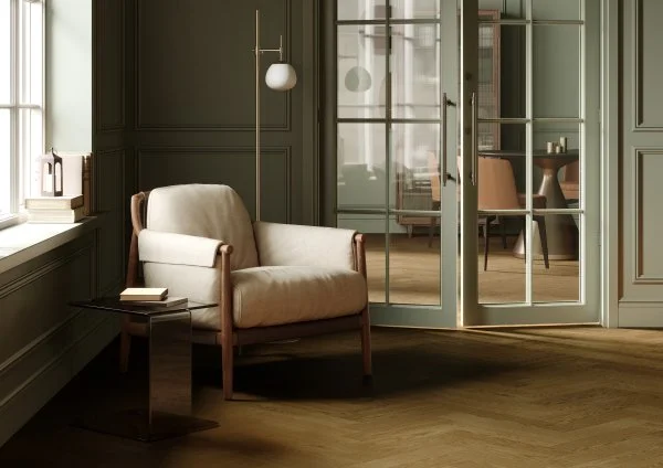 Паркетная доска Quartz Parquet Штучный паркет Дуб Кедровый Латте 44-1258-59 в Тюмени