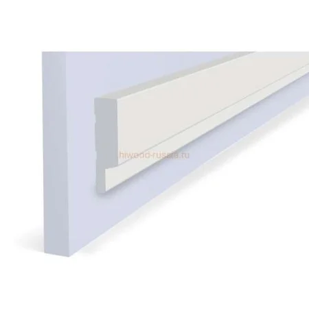 Финишный молдинг LF124A NP правый белый (42х12х2700мм) в Тюмени