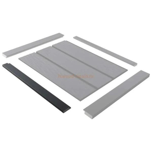 Финишный молдинг LF124A GR15K правый декорированный (42х12х2700мм) в Тюмени