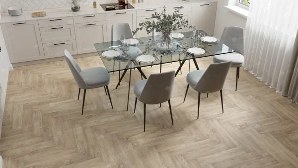 Кварц-виниловая плитка Alpine Floor Parquet Дуб Ваниль Селект ЕСО 16-3 2.5 мм. 43 класс в Тюмени