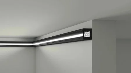 Профиль NMC Wallstyl IL12 Black (25х20х2000мм) в Тюмени