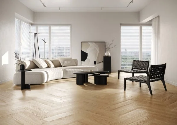 Паркетная доска Quartz Parquet Английская Ёлка Дуб Тоскана 33-407 в Тюмени