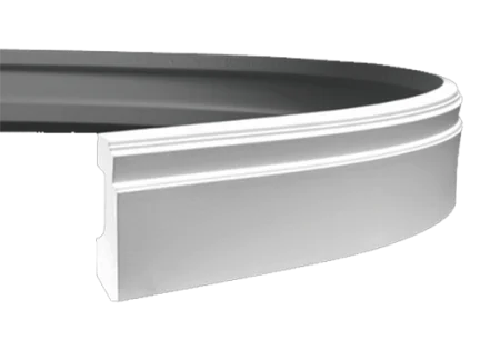 Плинтус Европласт 1.53.101 (110х26х2000 мм) Гибкий в Тюмени