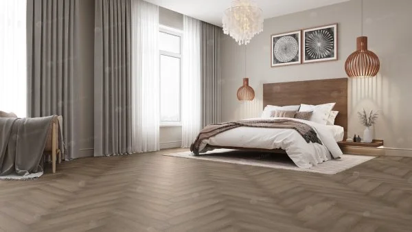 Кварц-виниловая плитка Alpine Floor Parquet Дуб Насыщенный ЕСО 16-7 2.5 мм. 43 класс в Тюмени