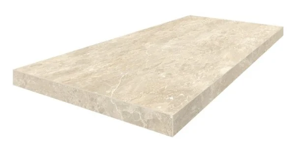 Керамогранит Coliseum Да Винчи Беж Ступень угловая левая (Натуральный, 33х60) в Тюмени