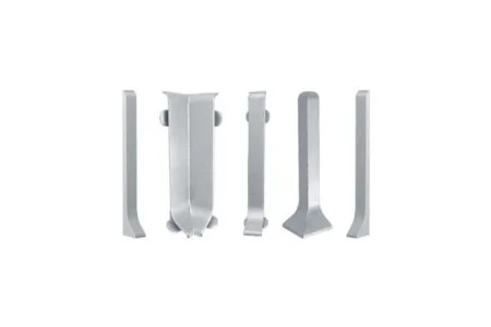 Наружный угол для плинтуса ЭлитПроф Плоский 100 (ПВХ) в Тюмени