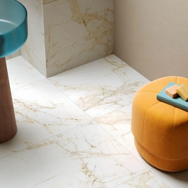 Керамогранит Coliseum Канова Уайт 60х120 (Натуральный и Реттифицированный) в Тюмени