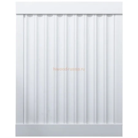 Финишный молдинг LF124B NP левый белый (31х12х2700мм) в Тюмени