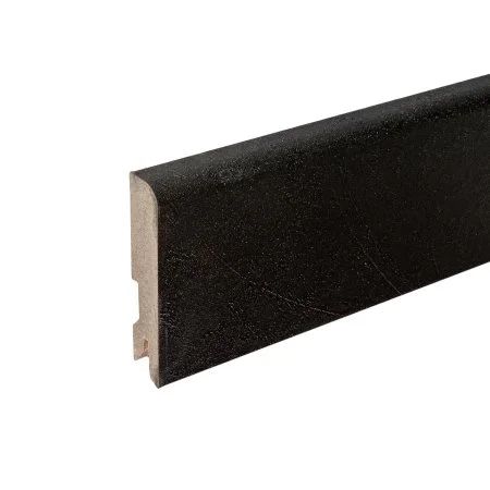 Плинтус MDF Bonkeel 24034 Чёрный Лофт (80х16х2400 мм) в Тюмени