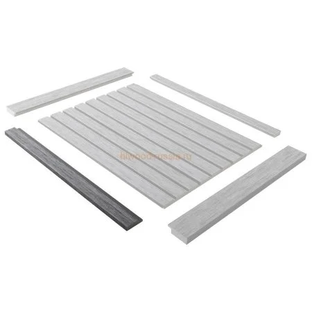 Финишный молдинг LF124A GN68 правый декорированный (42х12х2700мм) в Тюмени