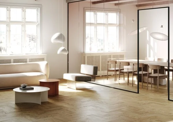 Кварц-виниловая плитка Fargo Herringbone 44-5003-4 Дуб Неаполь в Тюмени