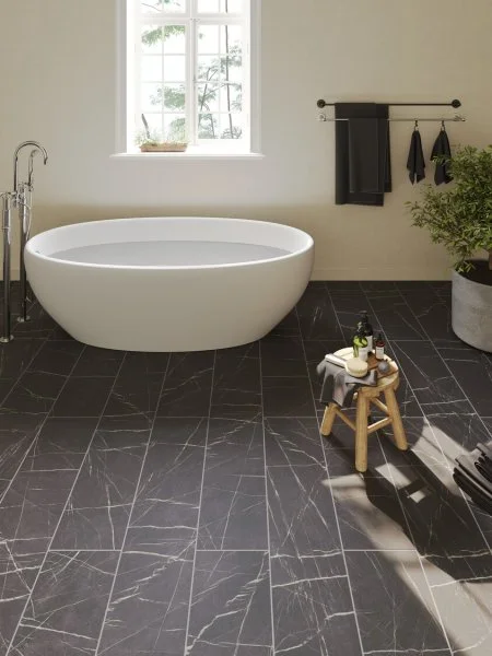 Ламинат Egger PRO 8/33 4V Large Aqua+ Камень Пьетра Гриджиа чёрный EPL246 в Тюмени