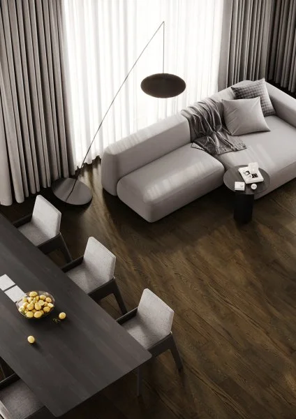 Паркетная доска Quartz Parquet Классик 5 мм Дуб Брауни 413 в Тюмени