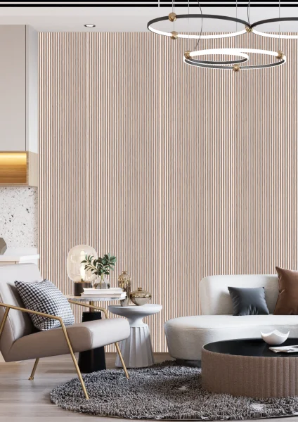 Декоративная панель для стен HiWood LV129 BR417N (120х12х2700мм) в Тюмени