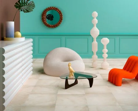 Керамогранит Coliseum Ривьера Уайт 60х60 (Натуральный и Реттифицированный) в Тюмени