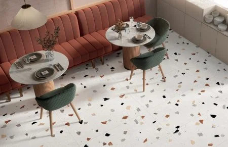 Керамогранит Coliseum Палладио Уайт 60х120 (Натуральный и Реттифицированный) в Тюмени