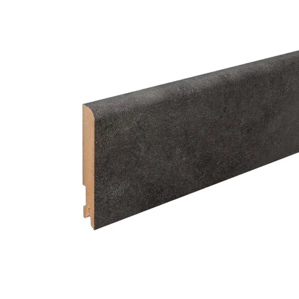 Плинтус MDF Bonkeel 24064 Бетон Лофт Графит (100х16х2400 мм) в Тюмени