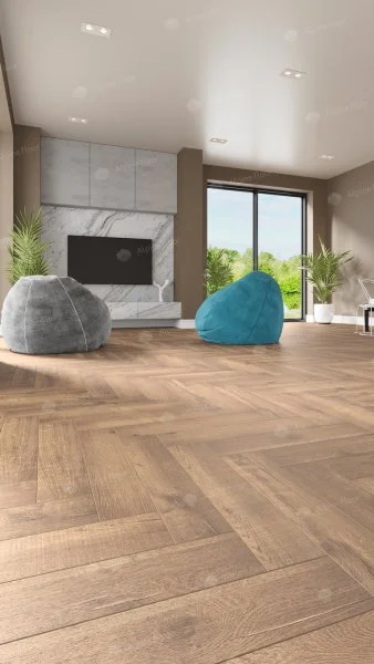 Каменно-полимерная плитка Alpine Floor Parqet Light Дуб Royal ECO 13-2, 4 мм 43 класс в Тюмени