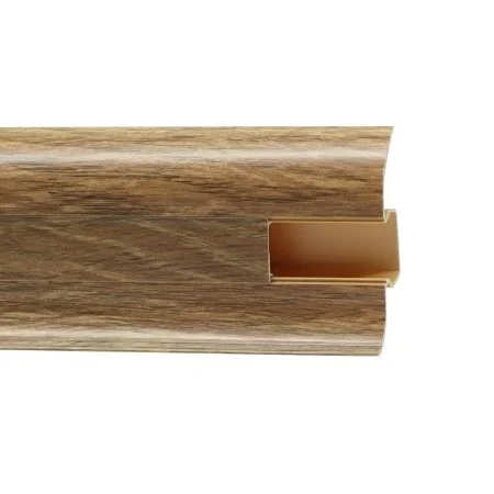 Пластиковый плинтус Royce №804 Дуб Викторианский (58х22х2200мм) в Тюмени