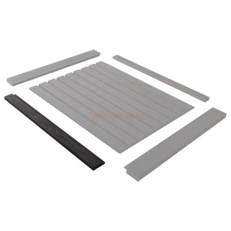 Финишный молдинг LF124A BR395 правый декорированный (42х12х2700мм) в Тюмени