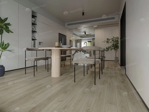 Каменно-полимерная плитка Alpine Floor Grand Sequoia Village Клауд ECO 11-1507 4мм, 43 класс в Тюмени