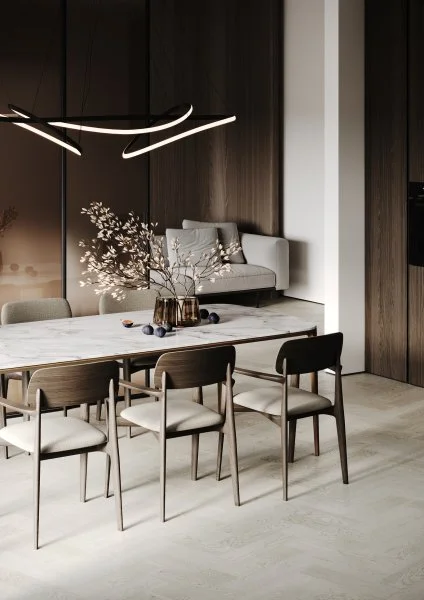 Паркетная доска Quartz Parquet Штучный паркет Дуб Скандинавский 44-1258-57 в Тюмени