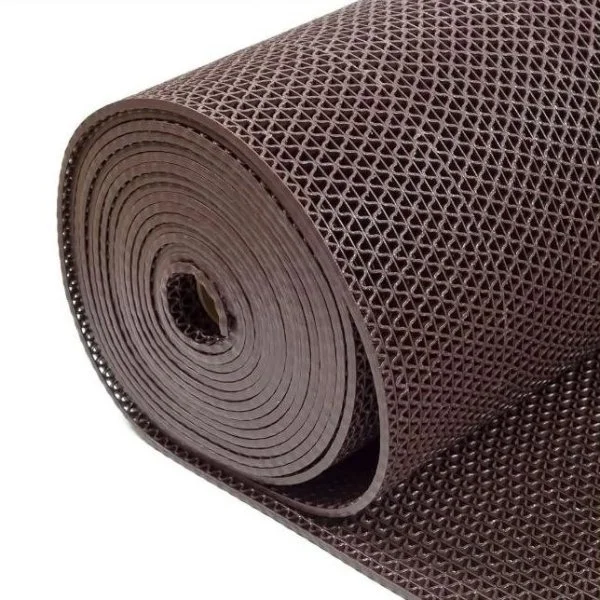 Грязезащитное рулонное покрытие ЗигЗаг Коричневый 4,5 мм (0,9 м) Китай в Тюмени
