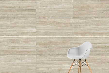 Керамогранит Vitra CityStone Травертин Линейный 60х120 (Натуральная и Реттифицированная) в Тюмени