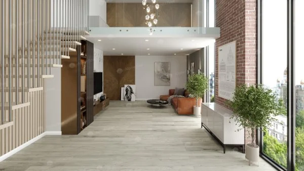 Кварц-виниловая плитка Alpine Floor Premium XL Дуб Серебряный ЕСО 7-22, 8 мм. 43 класс в Тюмени