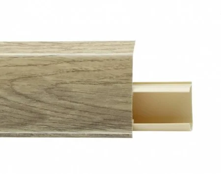 Пластиковый плинтус Royce №530 Дуб Пекан (55х23х2200мм) в Тюмени
