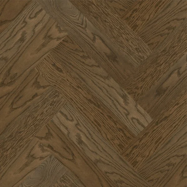 Паркетная доска Quartz Parquet Английская Ёлка Дуб Брауни 33-413 в Тюмени