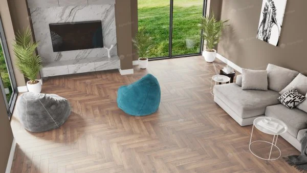 Каменно-полимерная плитка Alpine Floor Parqet Light Дуб Royal ECO 13-2, 4 мм 43 класс в Тюмени