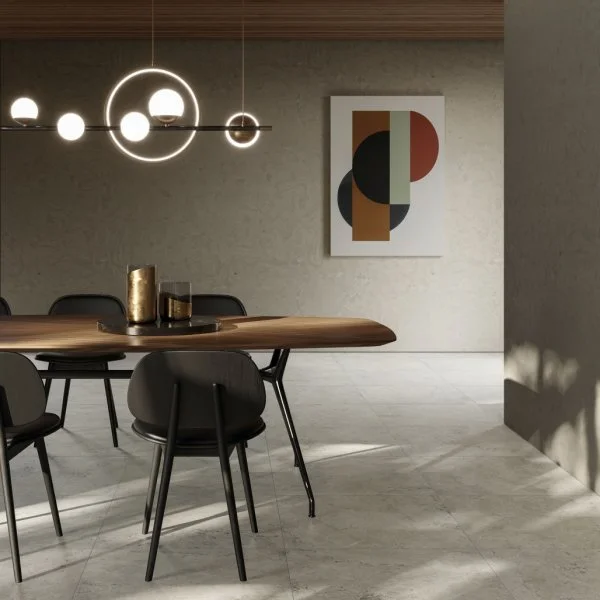 Керамогранит Italon Метрополис Абсолют Сильвер 80х80 (Натуральная и Реттифицированная) в Тюмени